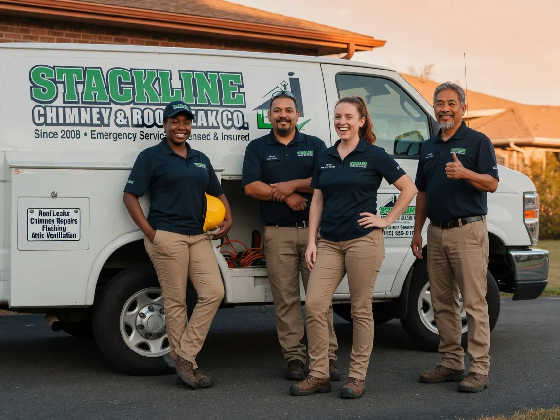 Chimney flashing repair company in Juneau, WI